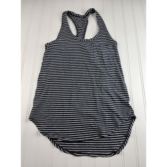 Lululemon Women’s Sleeveless Athletic Tank Top Striped Shirt - Picture 1 of 3